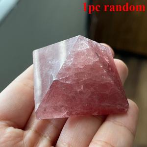 Cristal Piramidal Natural Pulido Hecho a Mano al por Mayor, de Múltiples Materiales, para Decoración del Hogar y Feng Shui - Product Image 4