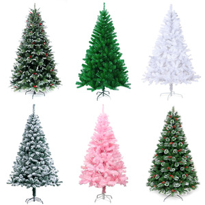 Ornements de Noël de haute qualité, décorations d'arbres, arbre de Noël artificiel vert de qualité supérieure - Product Image 1