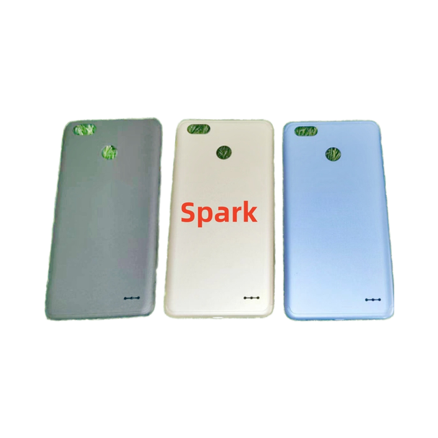 Wholesale Phone Back Cover Backglass for TECNO Spark Housing Rear Glass Replacement