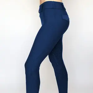 RTS Dropship Plus Size Silicone Equestrian Breeches <strong>Women</strong> Horse Riding Pants Tights Custom Equestrian <strong>Jodhpurs</strong> Riding Breeches - Product Image 1