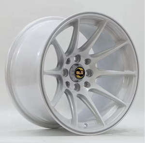 Jantes de voiture BZY en alliage d'aluminium Hyper Black, concaves profondes, 14, 15, 16, 17 pouces, 8x100, 8x114.3 pour Caravan, Urvan, NV350 - Product Image 4