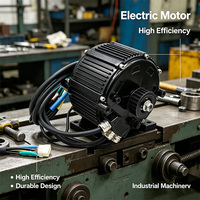 Moteur synchrone à aimant permanent HY avec capteur Hall et poulie, étanche, adapté aux motos électriques et vélos
