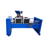Machine à chanfreiner pneumatique automatique à double tête pour le fraisage d'angles internes et externes