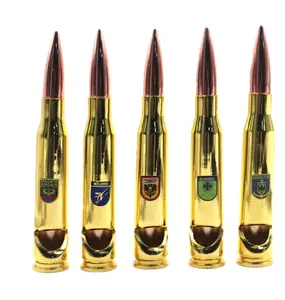 Quà sinh nhật cho bố 50 viên đạn bia vàng đen Cỡ nòng hình 50. <span class=keywords><strong>Cal</strong></span> BMG viên đạn mở chai - Product Image 1