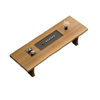 Vente en gros d'usine mobilier de salon pour restaurant et maison table à manger noire au design nordique