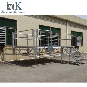 Escenario de plataforma de madera duradero para espectáculos Escenarios de aluminio desmontables - Product Image 6