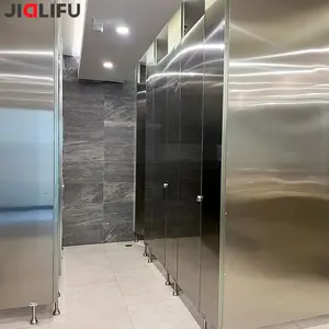 JIALIFU高級商用防水ステンレス鋼トイレパーティション