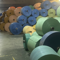 Rouleaux de tissu tissé en PP 80-240 g/m² résistants à l'humidité, taille et couleur personnalisées avec impression offset pour sacs de riz, maïs, blé, marque ZHIYE