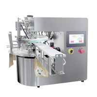 Machine de capsulage remplissante de sac d'aspiration de poche de bec automatique machines de capsulage remplissantes de lait de jus pour la poche debout
