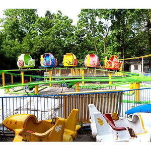 Parque de atracciones para niños Paseos Cabina de <span class=keywords><strong>Caracol</strong></span> Mini Montaña Rusa giratoria Paseos con precio de fábrica - Product Image 5
