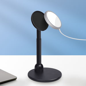2021 nouvelle arrivée Portable Mini Stable bureau <span class=keywords><strong>Dock</strong></span> support de montage en aluminium support de téléphone Portable pour chargeur <span class=keywords><strong>Magsafe</strong></span> - Product Image 3