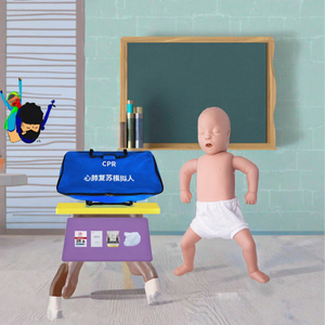 Điều dưỡng tiên tiến giảng dạy mô hình đào tạo CPR sơ sinh kỹ năng khẩn cấp đào tạo manikin cho khoa học y tế - Product Image 3