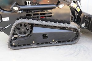 Chargeur sur chenilles électrique de 0,2 t de capacité, moteur Runtong, changement rapide des accessoires, chargeur sur chenilles multifonctionnel, garantie 1 an - Product Image 2