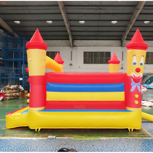 Casa di salto gonfiabile gonfiabile a tema Clown Premium con spedizione gratuita acquista ora il tuo castello di rimbalzo - Product Image 5