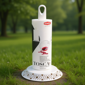 ที่วางม้วนกระดาษสำหรับโต๊ะ (17x30 ซม.) TOSCA สีเทา 55300 - Product Image 3