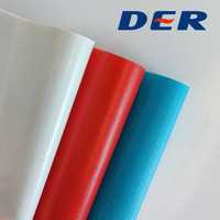 Bâche en tissu résistant à la déchirure et au vent renforcée en PVC pour chapiteau, tente gonflable, couverture de camion
