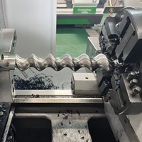 Fresadora CNC Horizontal de Alta Precisión YH50-3000, Longitud de Trabajo 2600mm, Diámetro Máximo 50mm para Tornillos sin fin y Husillos de 50mm
