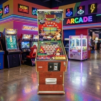 Machine de jeu d'arcade de flipper à billes à monnayeur, équipement de divertissement commercial pour centre commercial, parc de jeux, aire de jeux