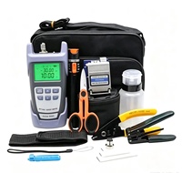 Kit d'outils multifonctionnels pour fibre optique FTTH avec dénudeurs et pinces pour l'installation de câbles de télécommunications 3G 4G GPRS