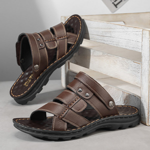 Men's Arch <b>Support</b> Steel <b>Toe</b> Breathable Waterproof Outdoor Sports Sandals - Product Image 2