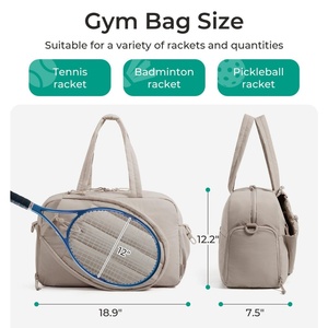 กระเป๋าใส่ไม้ปิงปอง/เทนนิสขนาดใหญ่ พร้อมช่องใส่รองเท้า ช่องกันน้ำ  รับผลิตตามแบบ OEM  โลโก้สั่งทำได้  ขั้นต่ำในการสั่งซื้อน้อย  จัดส่งรวดเร็ว - Product Image 4