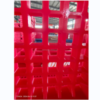 Tamis vibrant en polyuréthane à âme en acier résistant à l'usure Tonda Linear pour l'exploitation minière 305x610x35mm 8kg