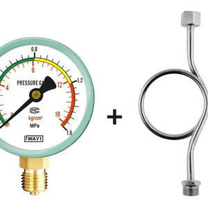 Yerden ısıtma ve su pompası arıtma makineleri için sismik basınç göstergesi musluk su borusu test cihazı - Product Image 1