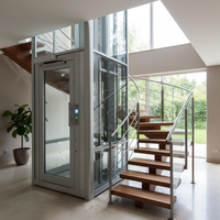 Ascenseur domestique pour villa, ascenseur pour 2 personnes, ascenseur domestique économique pour usage personnel