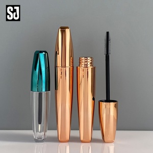 <span class=keywords><strong>Tube</strong></span> de mascara et de gloss à lèvres transparent rond en plastique de 5 ml, style Sujiang, avec logo personnalisé et tête de brosse pour cosmétiques - Product Image 1