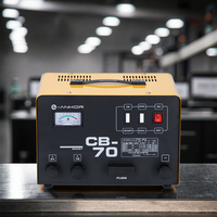 Chargeur de batterie de voiture industriel E-ANKE 12V/24V 38A/35A DC, démarreur 180A, adaptateur de batterie automobile haute puissance 750W/1300W CB-70