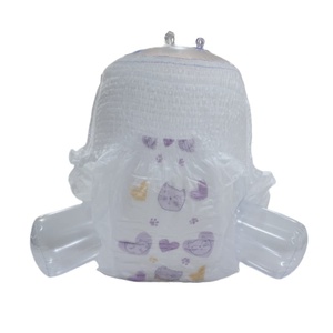 Vente en gros de couches-culottes d'apprentissage jetables XXXL, très absorbantes avec SAP, anti-fuites, échantillons gratuits pour bébés - Product Image 6