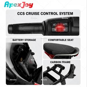 <span class=keywords><strong>Trottinette</strong></span> électrique urbaine légère Apexjoy <span class=keywords><strong>Super</strong></span> SOCO CUX, autonomie 100 km, batterie 10 kg, pneus 12 pouces 90/90-12, caméra avant, 50 km/h, OEM - Product Image 6