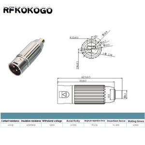 Đầu Nối Bộ Chuyển Đổi Âm Thanh XLR Nam/Nữ Sang <span class=keywords><strong>RCA</strong></span> Cho Loa Micro - Product Image 5