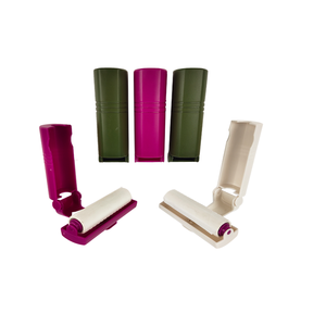 Tùy Chỉnh Có Thể Gập Lại Xử Lý Dính Giấy <span class=keywords><strong>Cleaner</strong></span> Mini Túi Xách Tay Du Lịch Dính <span class=keywords><strong>Lint</strong></span> Con Lăn Cho Quần Áo Bụi Tóc <span class=keywords><strong>Remover</strong></span> - Product Image 1