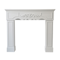 Table de Console en Bois Antique pour Salon Entrée Couloir Meubles de Maison Rétro Blanc Pays Français Design Européen Décor
