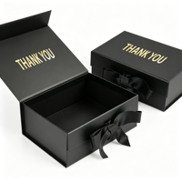 Boîte à extensions de cheveux magnétique pliable de qualité supérieure, logo personnalisé imprimé, emballage de luxe en carton rigide pour perruques, boîte cadeau pour mèches de cheveux