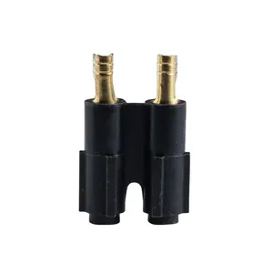 IEC C7 C8 plug insert socket brass terminal male female part inner frame connector electric assembly fittings for power cable