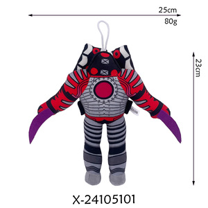 Jouet en peluche super doux personnalisable en coton PP rempli unisexe pour toilette Skibidi nouvelle arme figurine poupée en gros - Product Image 5