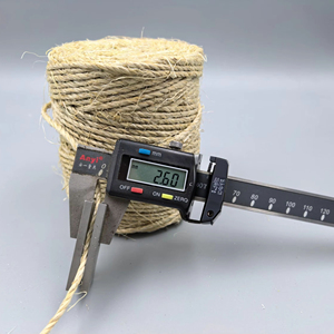 <span class=keywords><strong>Corde</strong></span> en <span class=keywords><strong>sisal</strong></span> durable anti-boulochage torsadée pour emballage, griffoir pour <span class=keywords><strong>chat</strong></span> et décoration - Product Image 1