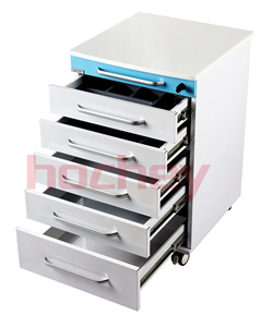 Mueble Médico HOCHEY para Hospital, Gabinete Móvil de 5 Cajones para Clínica Dental con Ruedas MT-Y003B, Gabinete para Clínica Dental MT-Y003B - Product Image 3