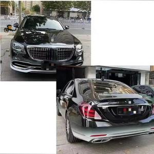 Nuevo Kit de Carrocería Modificado para W222 a Estilo <span class=keywords><strong>MAYBACH</strong></span> con Faros Delanteros y Traseros <span class=keywords><strong>2014</strong></span>-2020 100% Compatible - Product Image 5