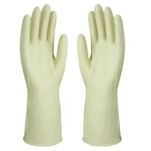 Rubber gloves are resistant to friction, puncture, toughness, and high resilience