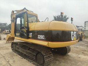Excavadora de ruedas Caterpillar CAT320C/CL 320D/B usada original de Japón, 20 toneladas, motor de alta eficiencia de 99.9kW, cucharón de 1.15m, bomba en stock. - Product Image 3