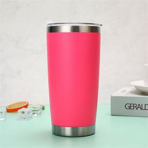 <b>Copper</b> Tumbler 20Oz Stainless Steel Insulated Double Wall Vacuum <b>Powder</b> Coated Matte Sweat Free Nontoxic BPA F ASM25 - Product Image 2