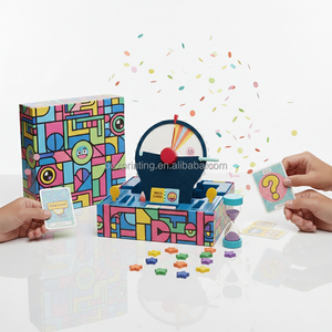 Impresión Personalizada de Juegos de Mesa para Fiestas, Dos Equipos Competen, Juego de Cartas para Amigos, Cajas de Empaque Personalizadas, Servicios de Cajas para Juegos de Mesa para Parejas - Product Image 1