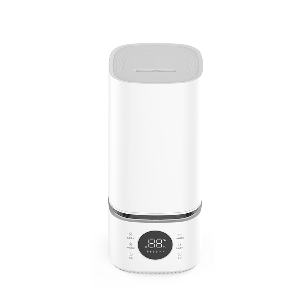 Большой резервуар для воды электрический 8L цифровой ультразвуковой увлажнитель воздуха туман увлажнитель с цвет ночник для больницы гостиницы библетека