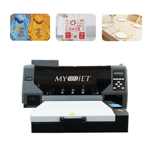 Chất lượng cao A3 dtf máy in 30cm chiều rộng nhỏ Định dạng Cmyk màu dệt cho vải 1-năm bảo hành A1 in Kích thước - Product Image 1