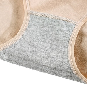 Yüksek kaliteli 3-Layer dikişsiz adet iç çamaşırı külot sızdırmaz örme fabrika fiyat toptan erkekler kadınlar için QS113I184 - Product Image 4