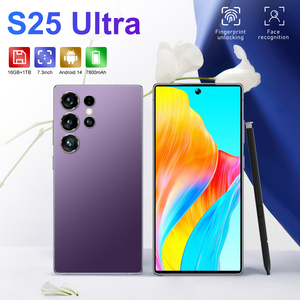 Bán Hot S25 siêu 5g điện thoại thông minh 7.3 inch Full HD decacore 16GB + 1TB Tuổi thọ pin dài mặt mở khóa chất lượng cao CDMA điện thoại di động - Product Image 3