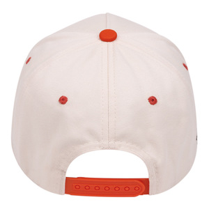 Casquette de baseball ajustable à 6 panneaux, broderie bicolore, personnalisable, très vendue, pour femmes et hommes, style sportif urbain, tissu standard - Product Image 3